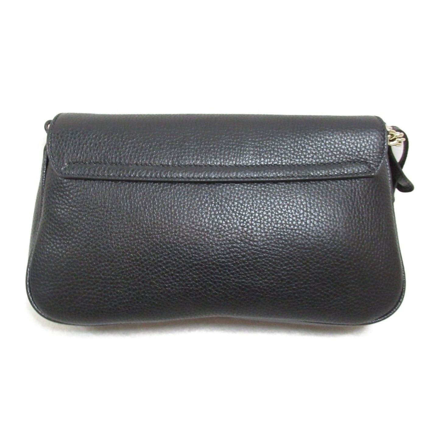 Luxury Gucci Trending 2025 Chain shoulder bag Shoulder bag Leather Black