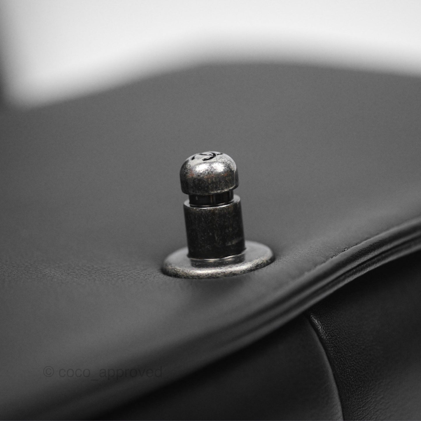 Chanel Boy Quilted Medium Black Calfskin Ruthenium Hardware