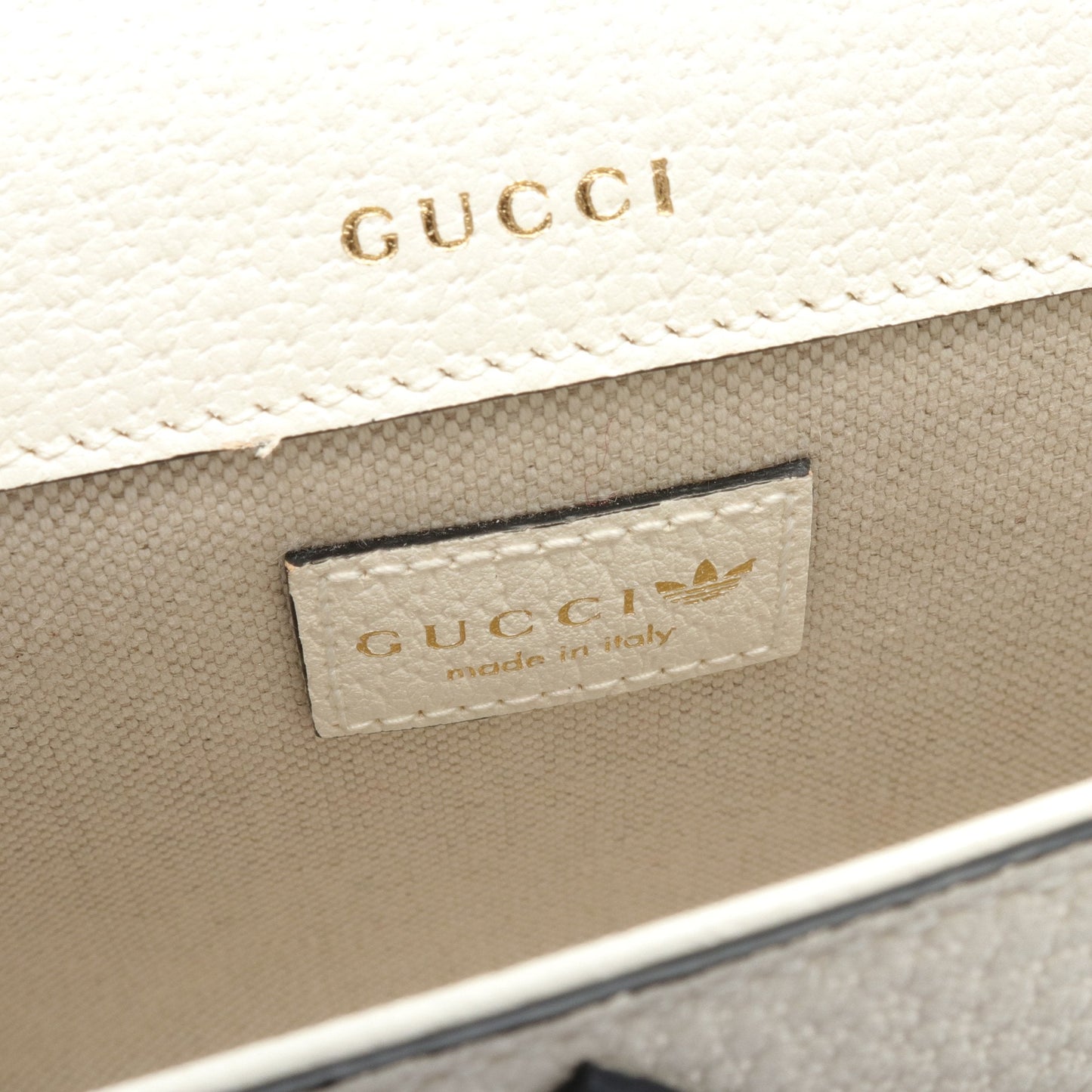 Luxury Gucci Trending 2025 Luxury Gucci Trending 2025 * adidas Horsebit 1955 Shoulder bag Leather White Black Multicolor