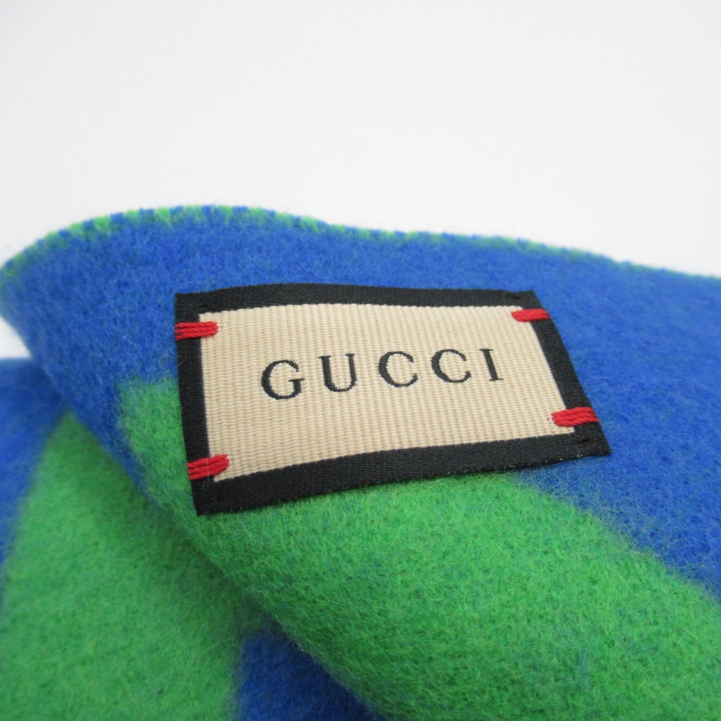 Luxury Gucci Trending 2025 Scarf Scarf Wool Green