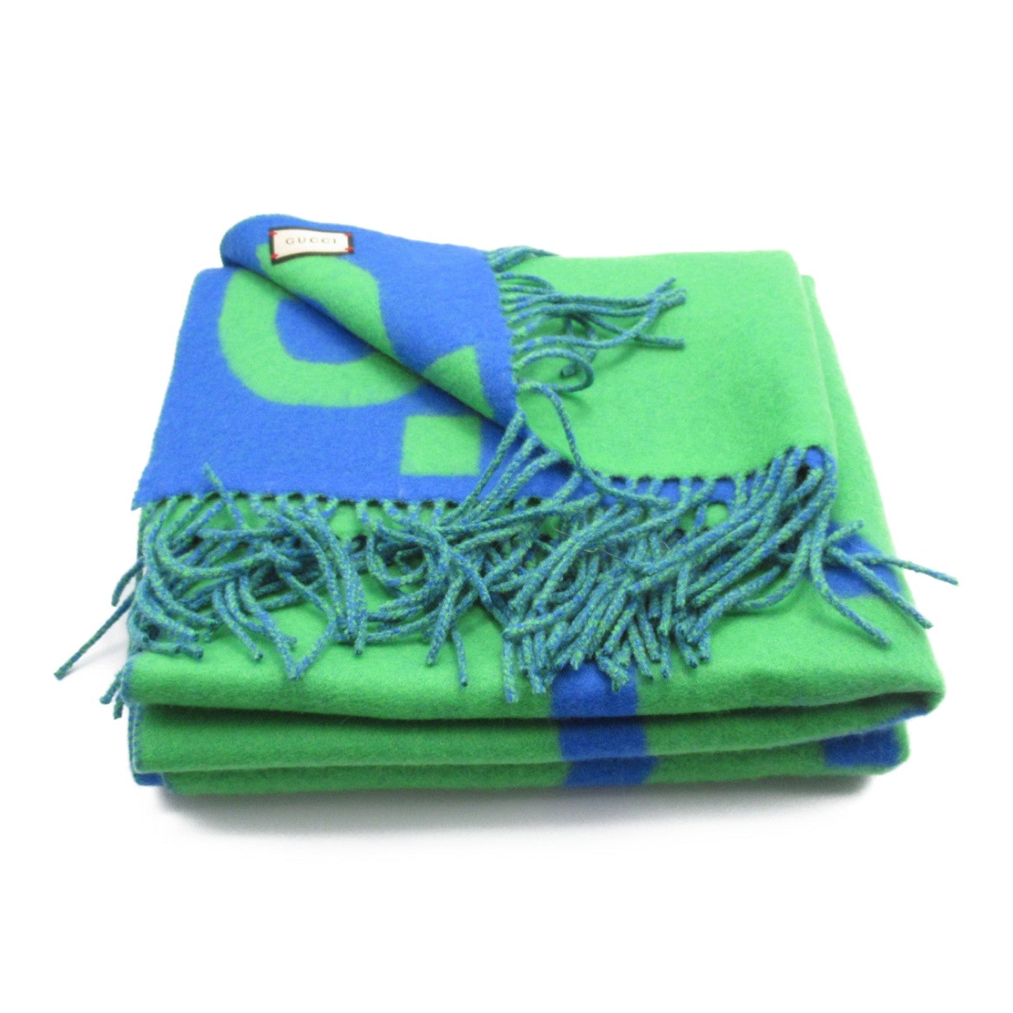 Luxury Gucci Trending 2025 Scarf Scarf Wool Green