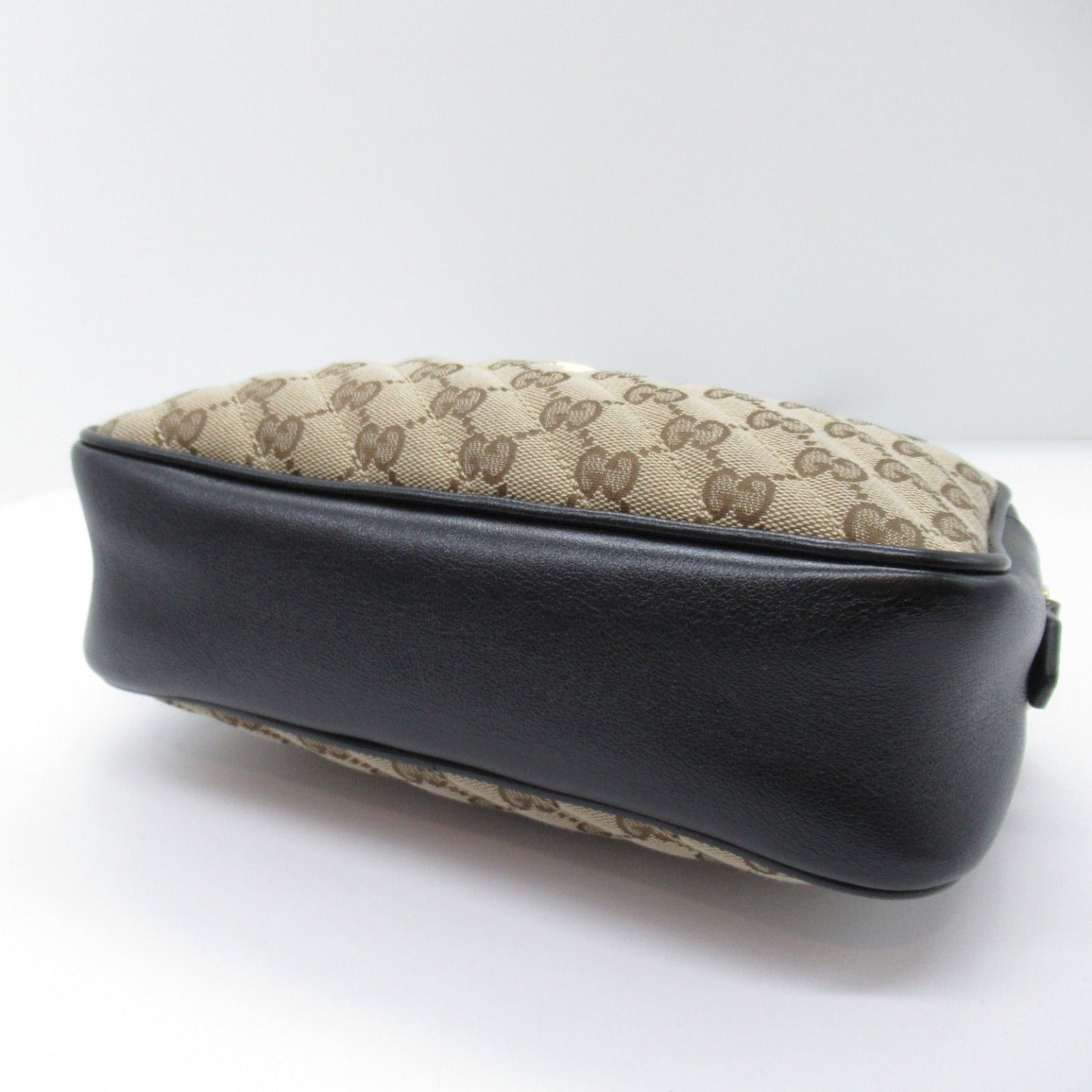 Luxury Gucci Trending 2025 GG Marmont Shoulder bag Shoulder bag Leather GG canvas Beige Black