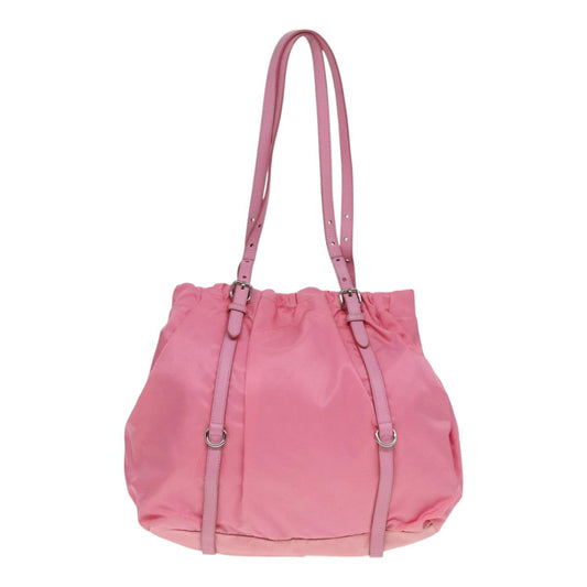 Luxury Prada Tote Bag Nylon Pink  91607