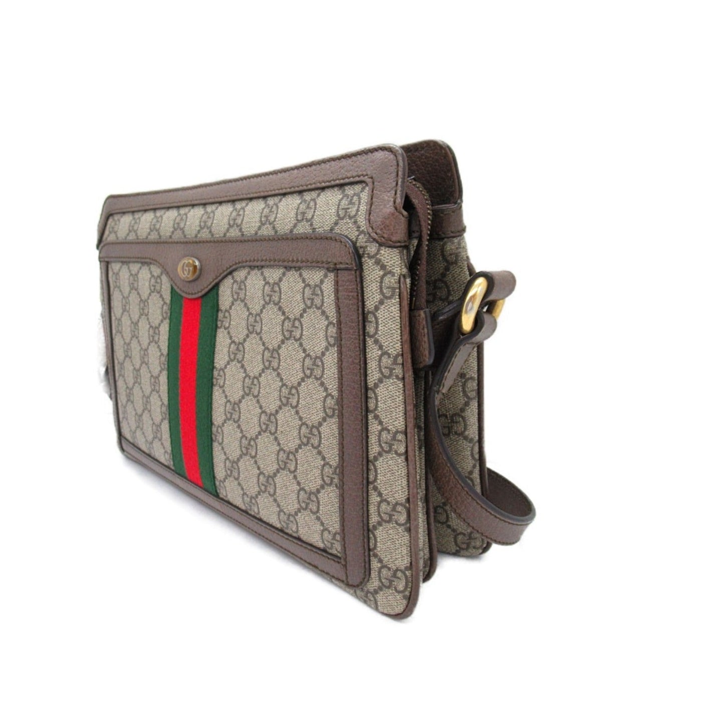 Luxury Gucci Trending 2025 Ophidia Shoulder bag Shoulder bag Canvas GG Supreme Beige Brown