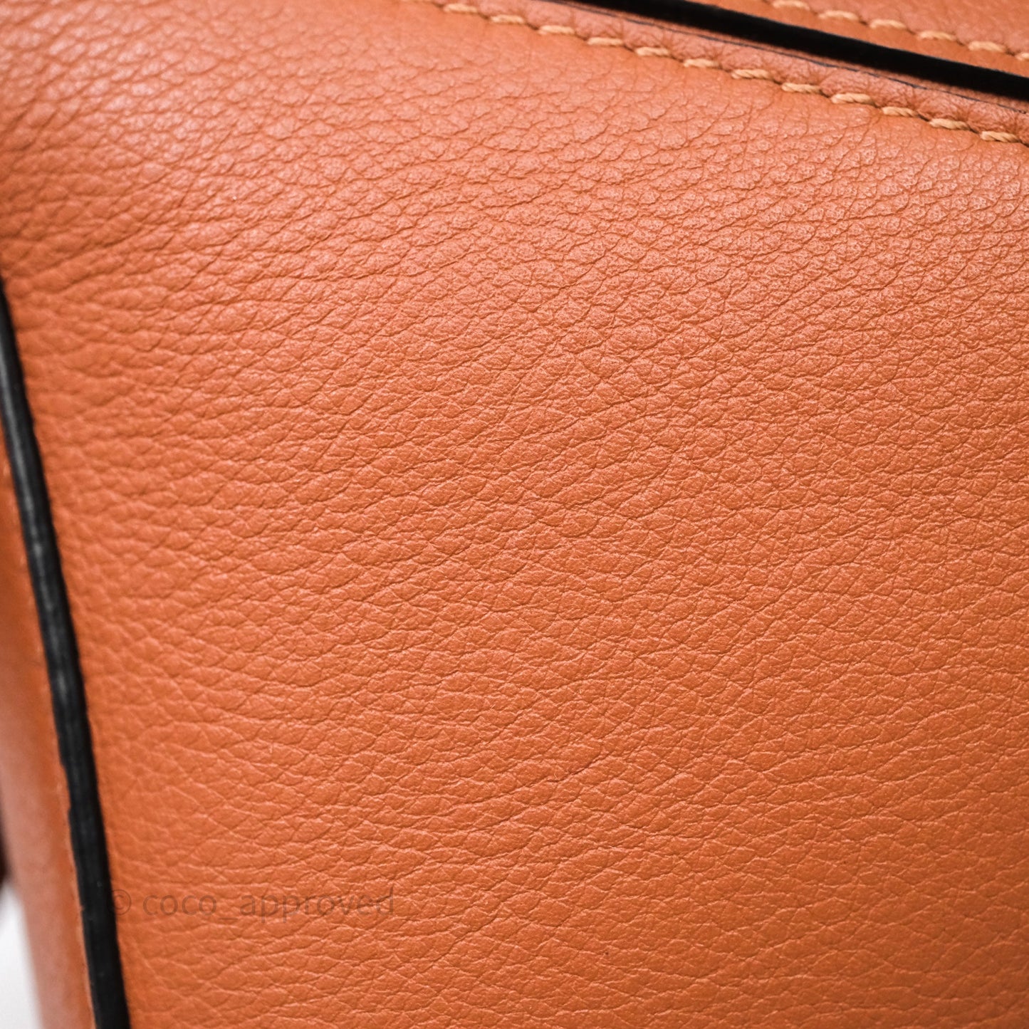 Loewe Small Puzzle Bag Tan Calfskin Gold Hardware