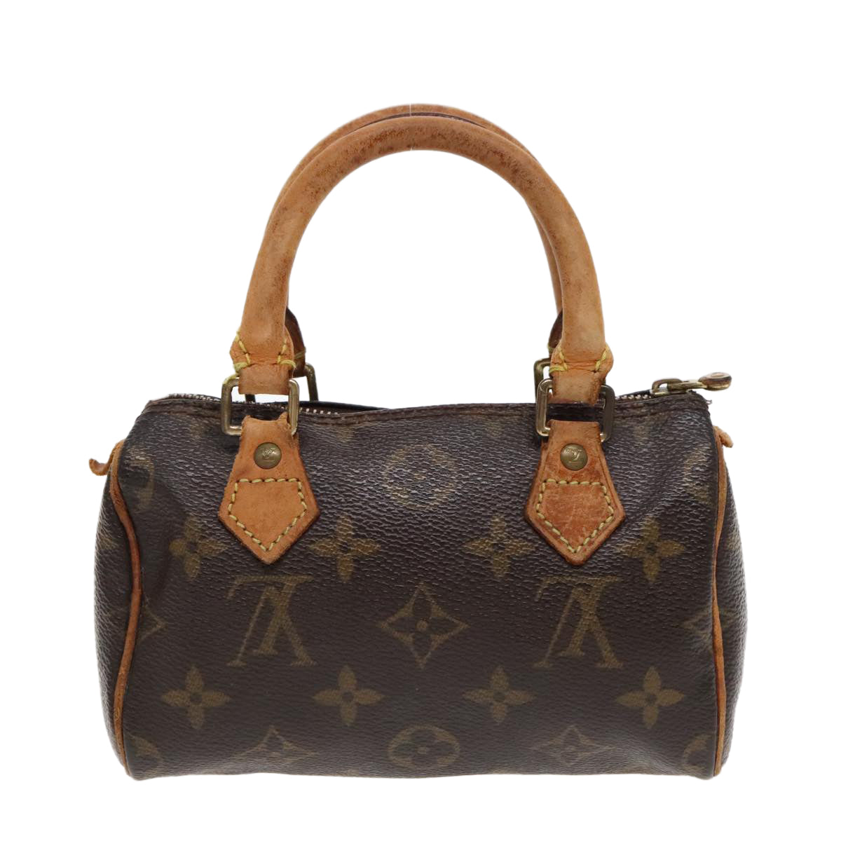 LOUIS VUITTON Monogram Mini Speedy Hand Bag M41534 LV 91638