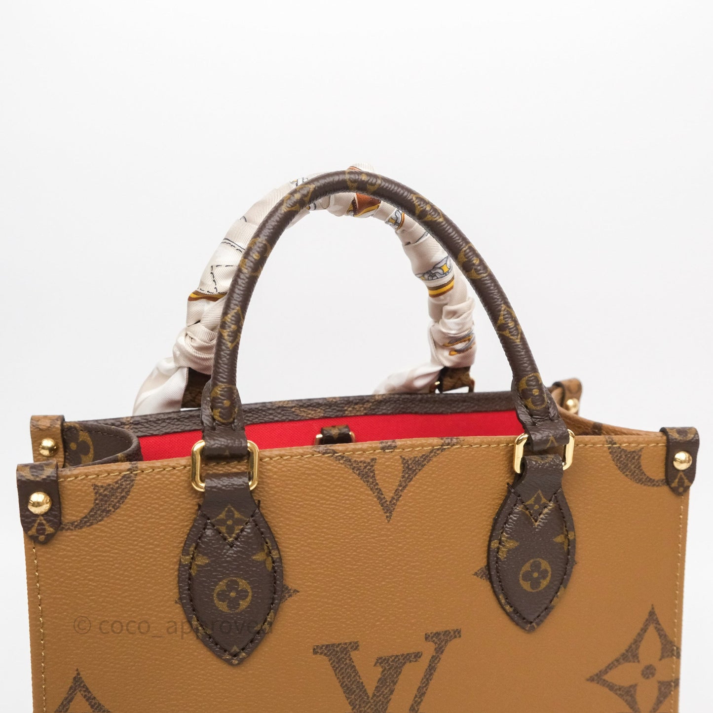 Louis Vuitton OnTheGo PM in Monogram Reverse Canvas