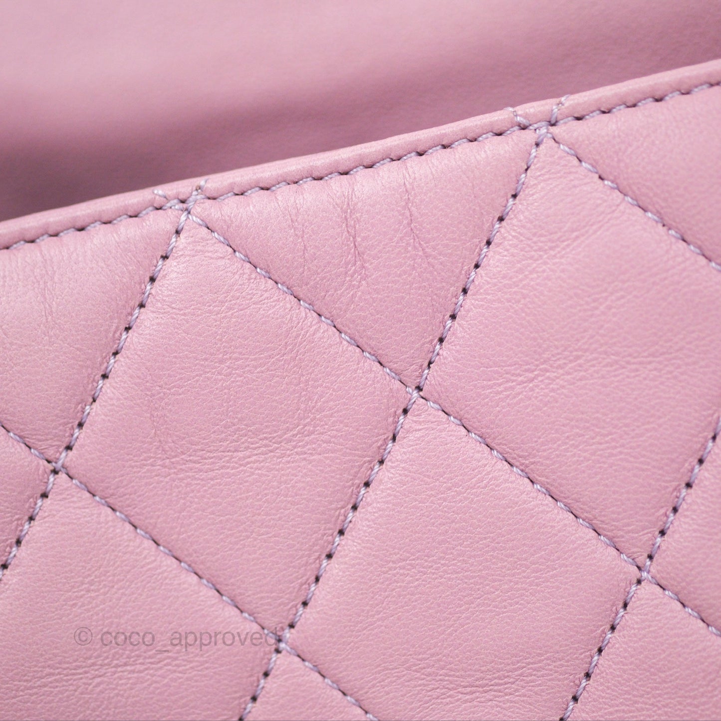 Chanel Medium Bicolor CC Chain Flap Pink/Black Lambskin Silver Hardware