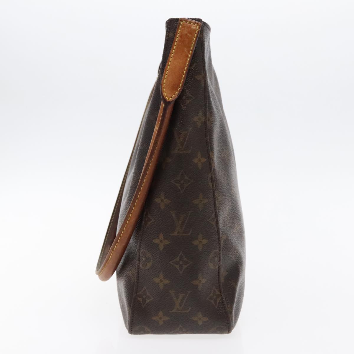 LOUIS VUITTON Monogram Looping GM Shoulder Bag M51145 LV 91737
