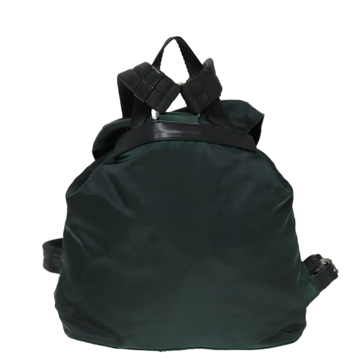 Luxury Prada Backpack Nylon Green Silver  91766