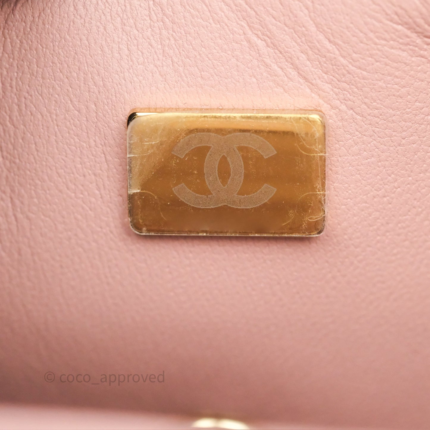 Chanel Mini Rectangular Pink Burgundy Tweed Gold Hardware 23K