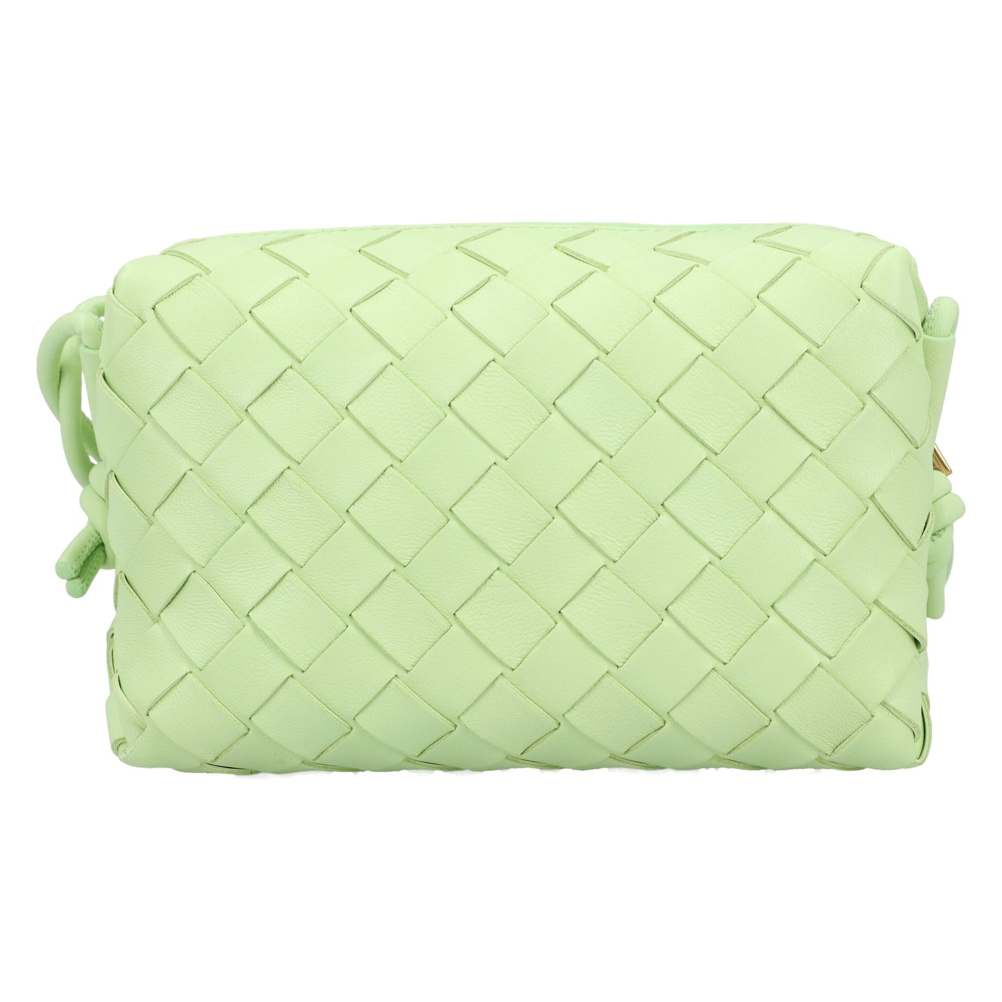 Luxury Bottega Veneta Mini Loop Camera Bag green