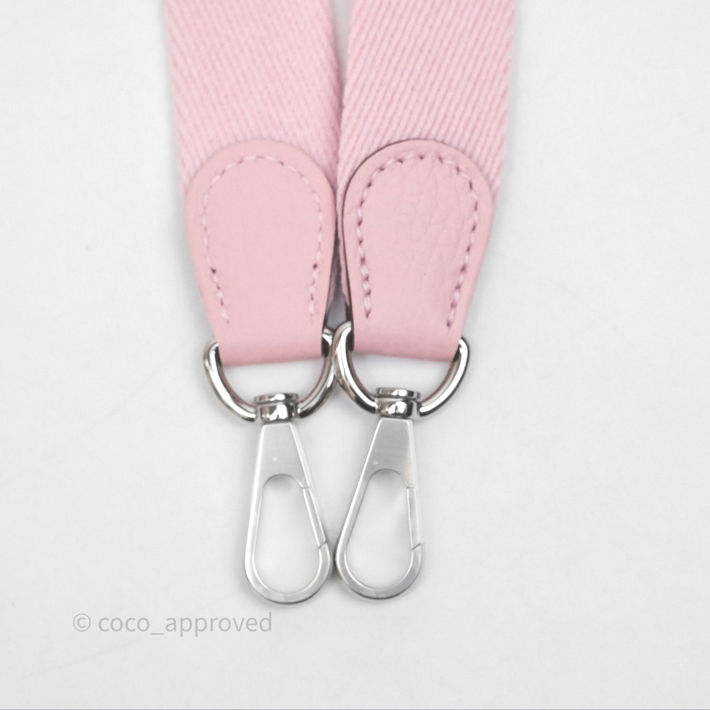 Hermès Mini Evelyne 16 Sakura/Rose Clemence Palladium Hardware