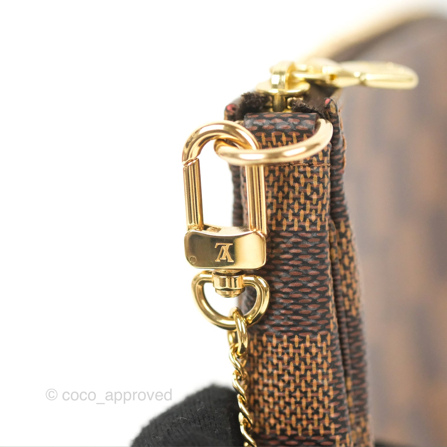 Louis Vuitton Damier Ebene Mini Pochette Accessories