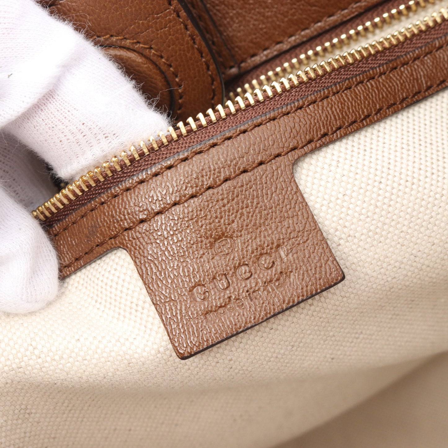 Luxury Gucci Trending 2025 Horsebit GG canvas Shoulder bag Tote bag Canvas Leather Beige Brown
