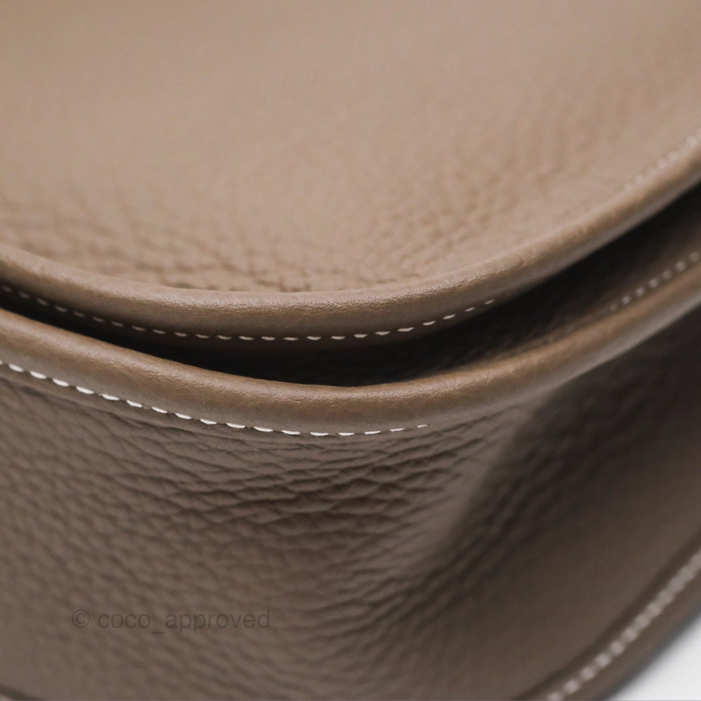 Hermes Evelyne III 29 Etoupe 18 Clemence Gold Hardware