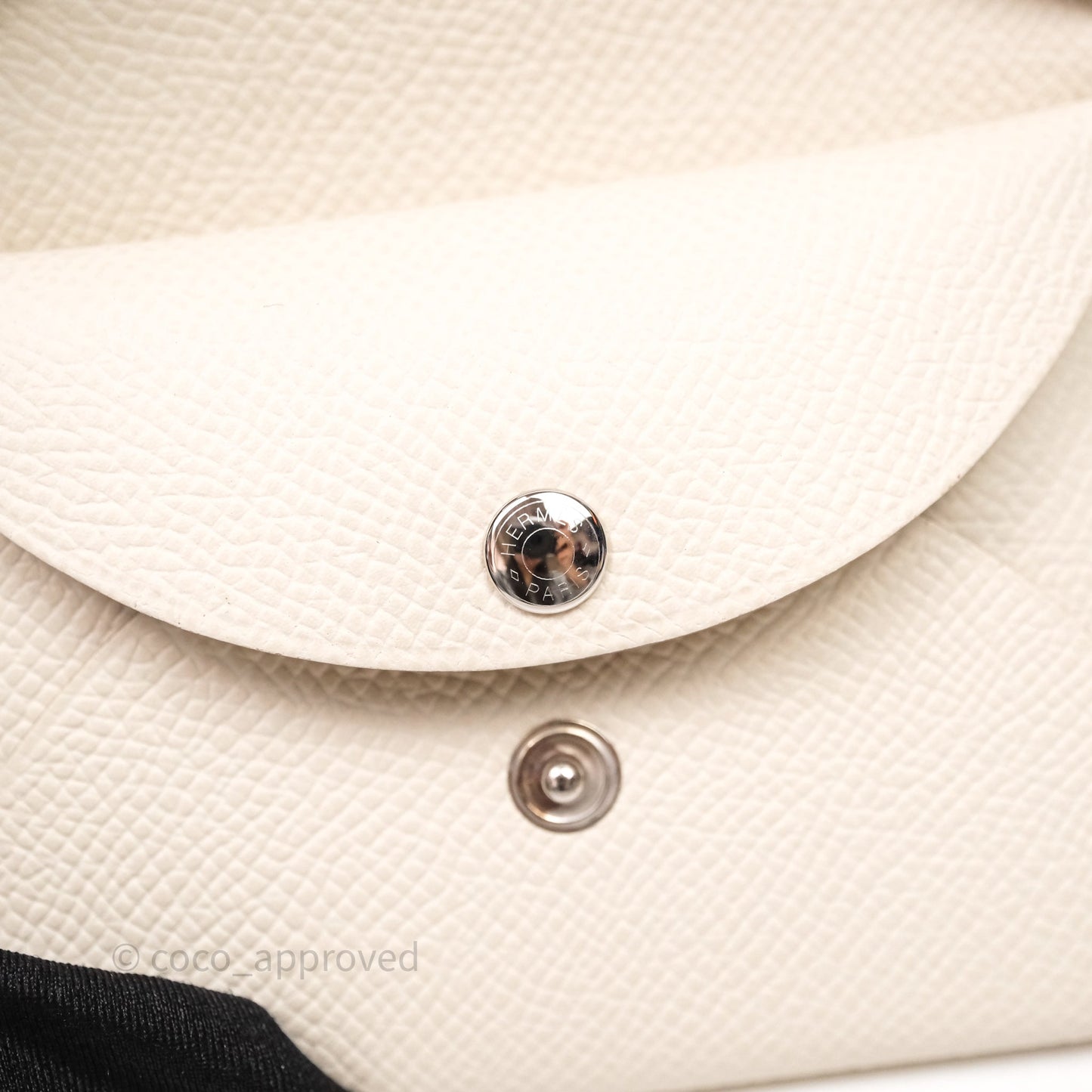 Hermès Calvi Duo Compact Card Holder Beton 8L Epsom