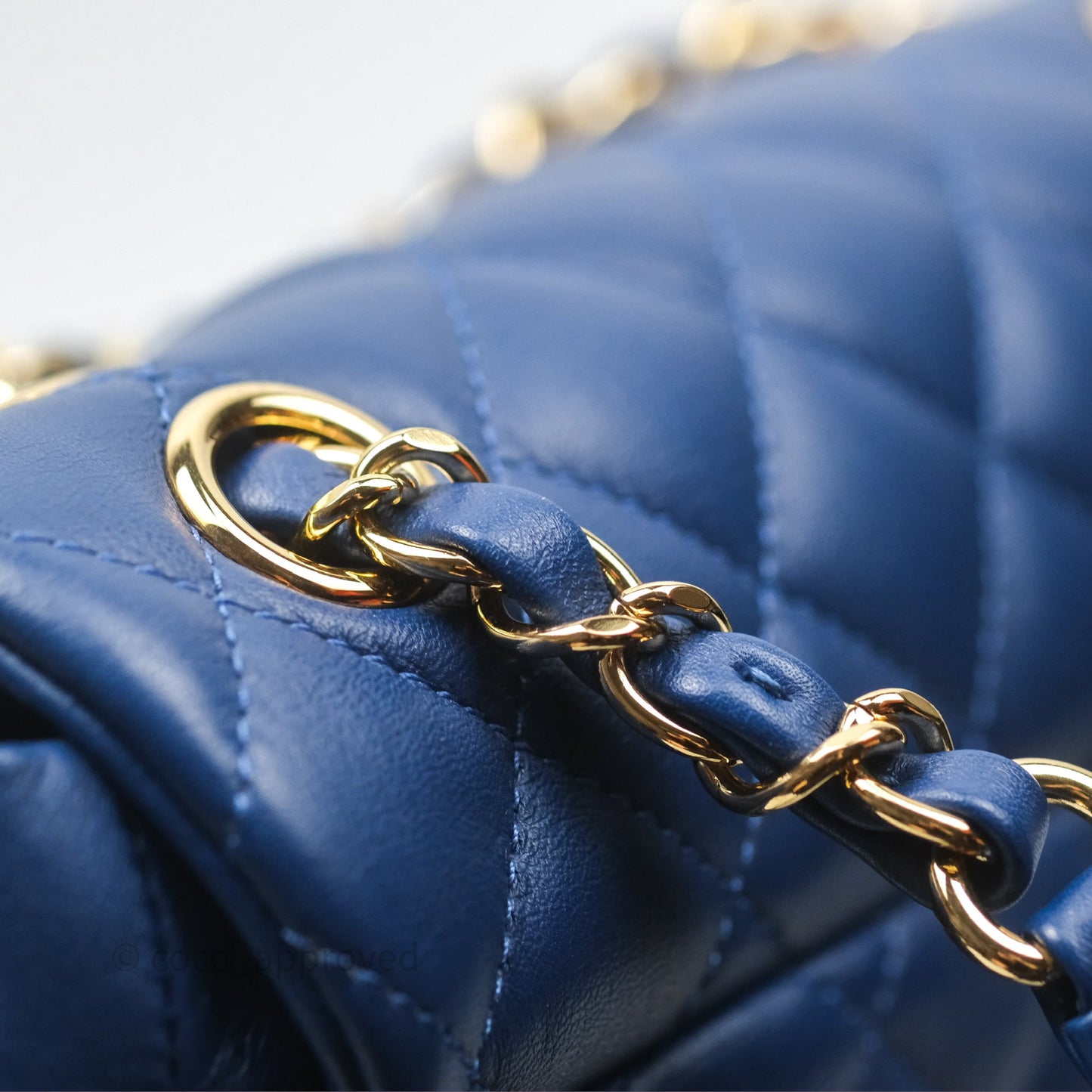 Chanel Quilted Small Urban Spirit Backpack Calfskin Navy Gold Hardware