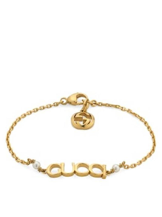 Luxury Gucci Trending 2025 Letter Bracelet Gold
