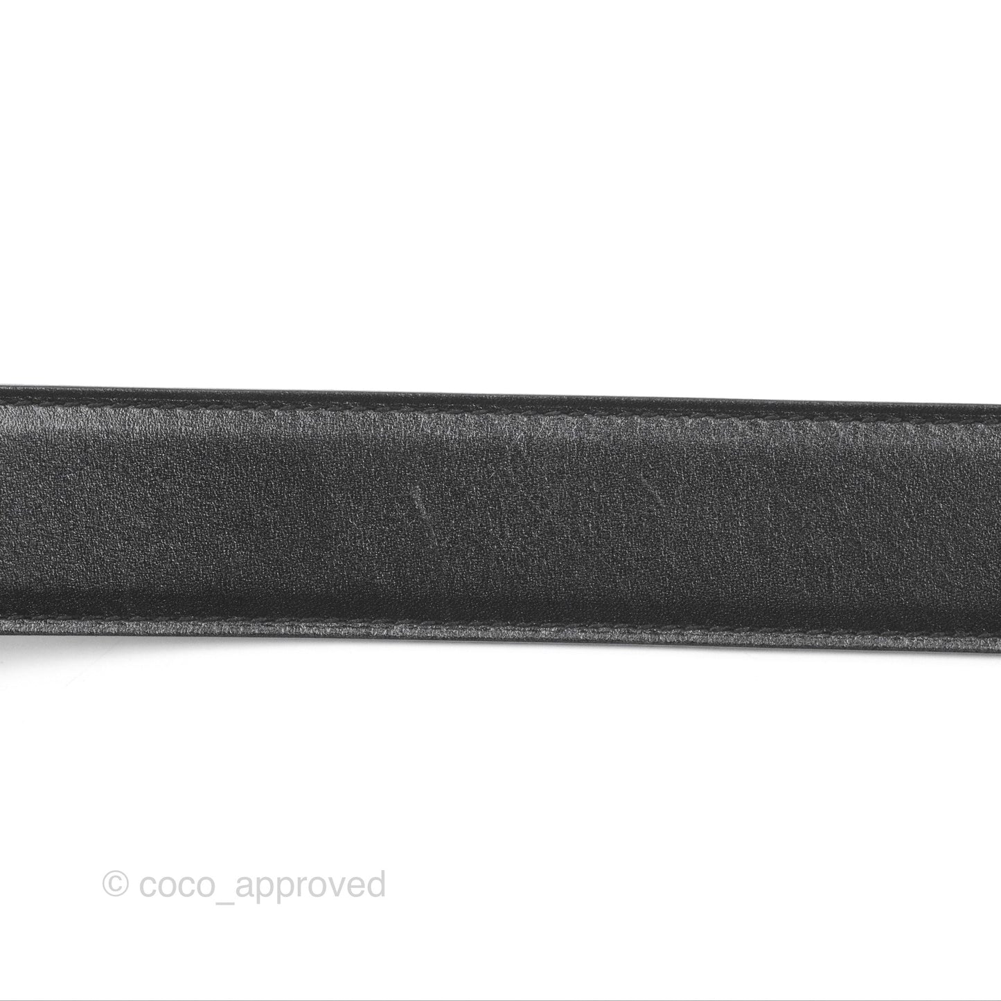 Hermès H Belt Buckle & Reversible Strap Black Palladium Hardware