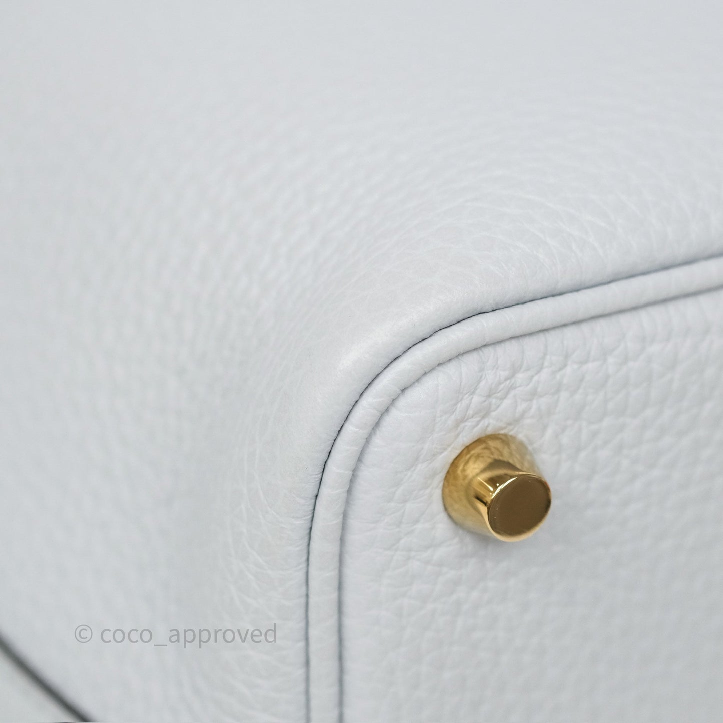 Hermès Picotin Lock 18 Bleu Pale 08 Clemence Gold Hardware