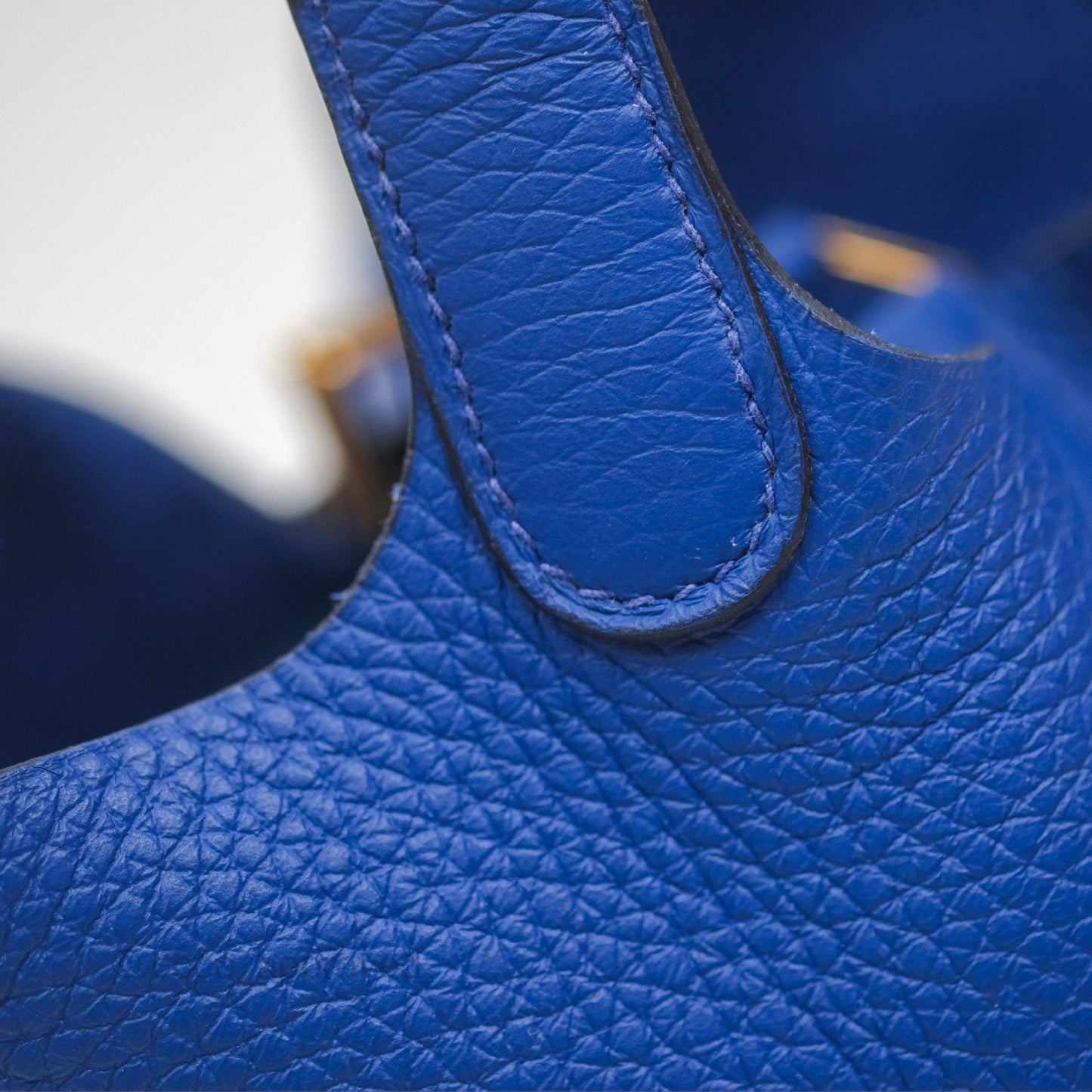 Hermès Picotin Lock 18 Bleu Royal Taurillon Clemence Gold Hardware