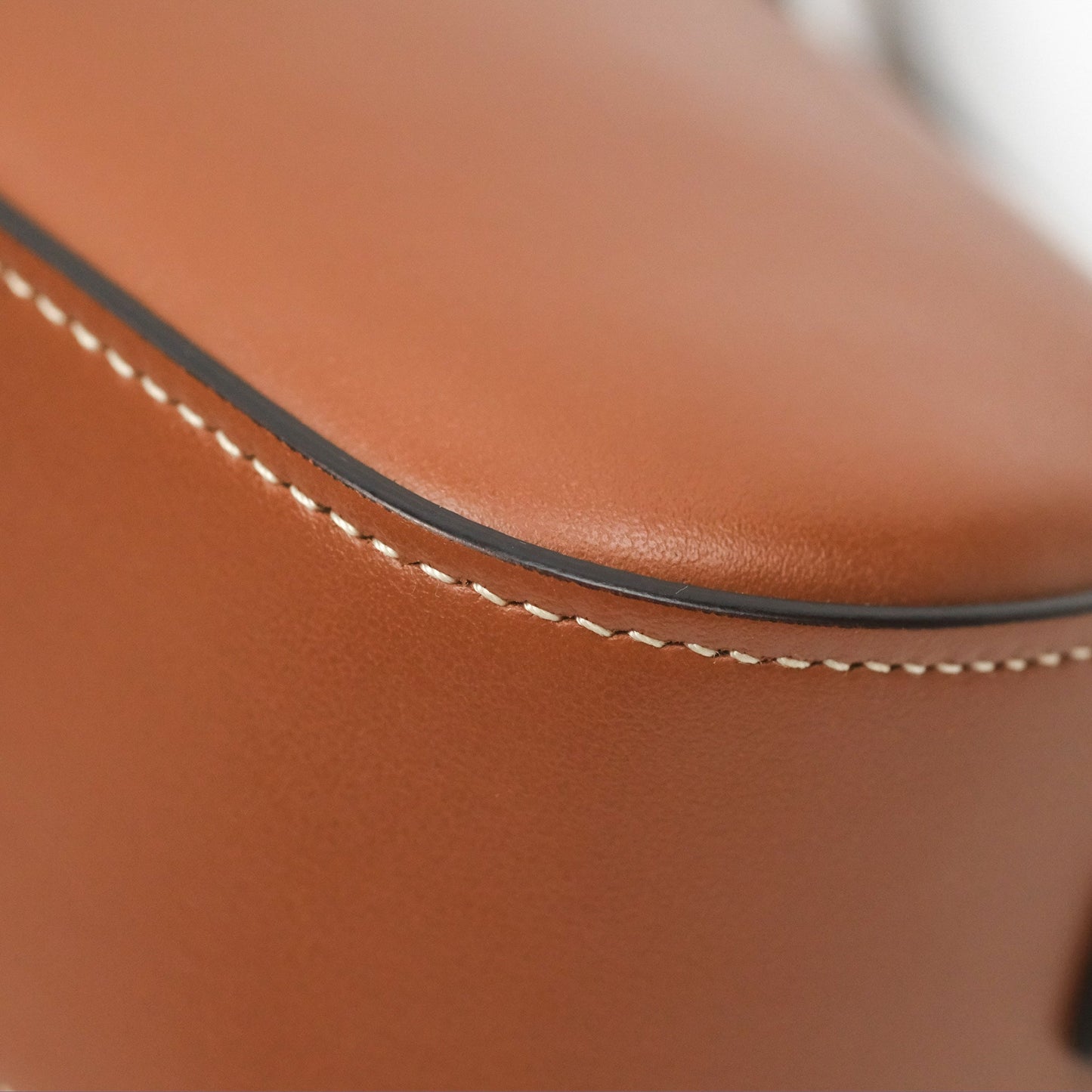 Celine Clutch on Strap Tabou Tan Calfskin