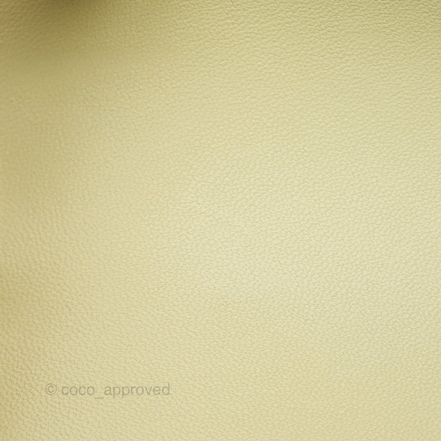 Chanel Crush Top Handle Flap Bag Yellow Lambskin Aged Gold Hardware