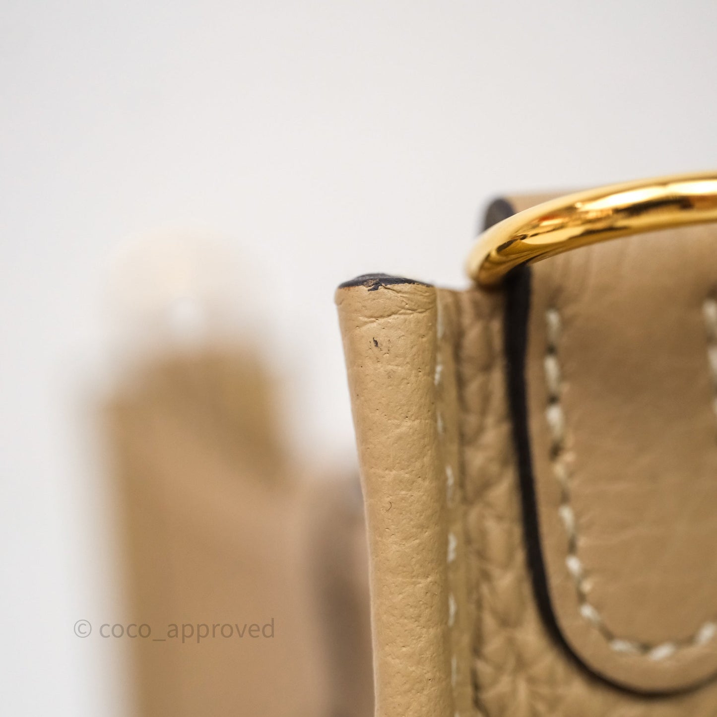 Hermès Mini Evelyne 16 Trench S2 Clemence Gold Hardware