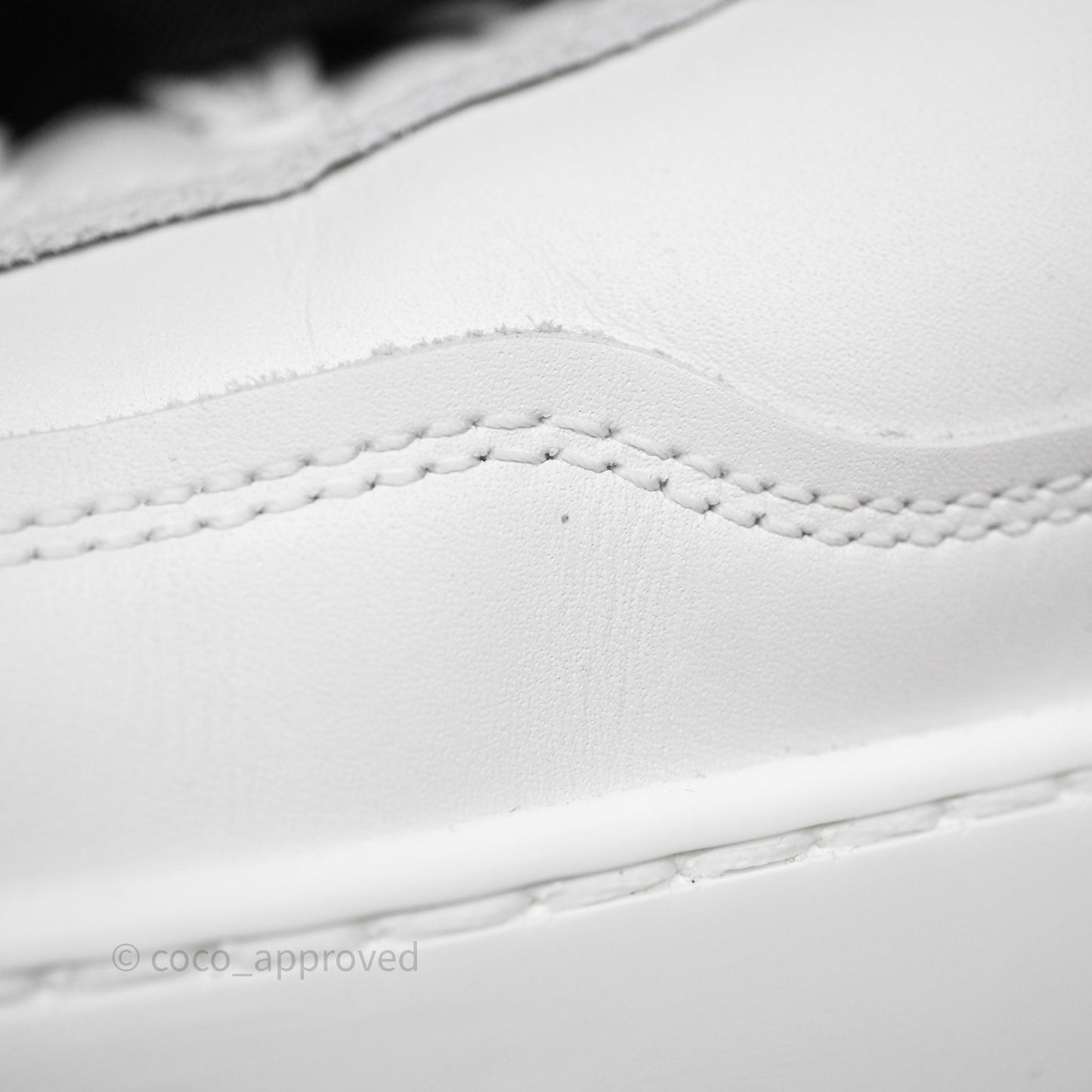 Chanel Logo Sneakers White Size 38