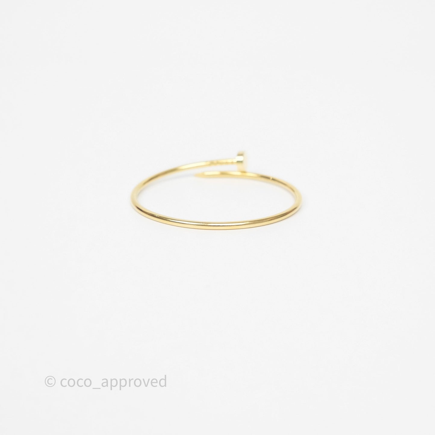 Cartier Small Juste Un Clou Bracelet Yellow Gold