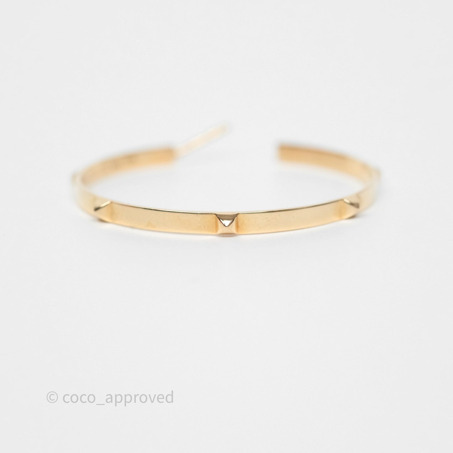 Hermès Mini Clous Hoop Earrings 18K Rose Gold