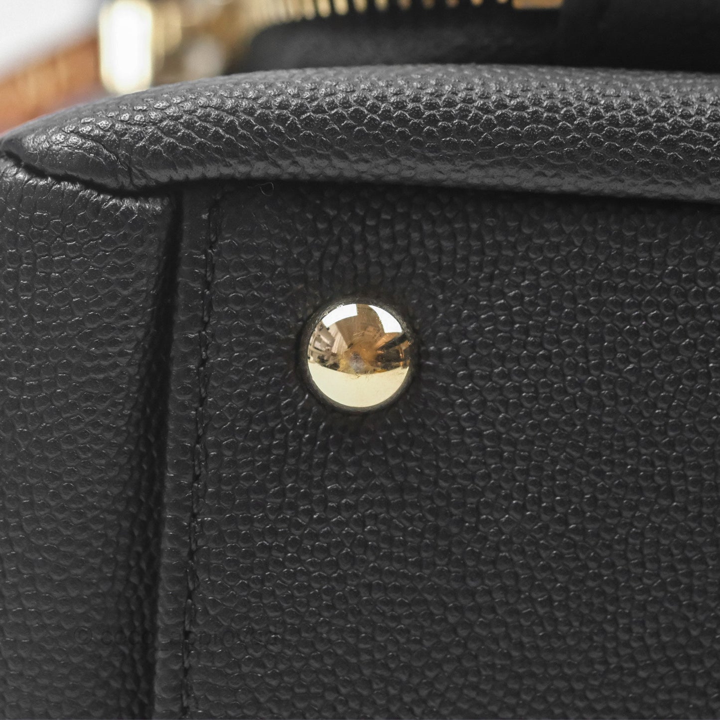Chanel Quilted Large Business Affinity Flap Black Caviar Gold Hardware