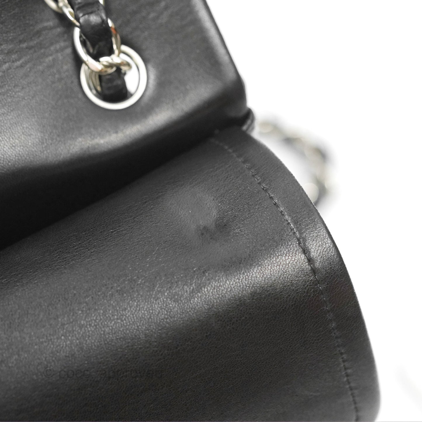 Chanel Jumbo Double Flap Black Lambskin Silver Hardware⁣⁣