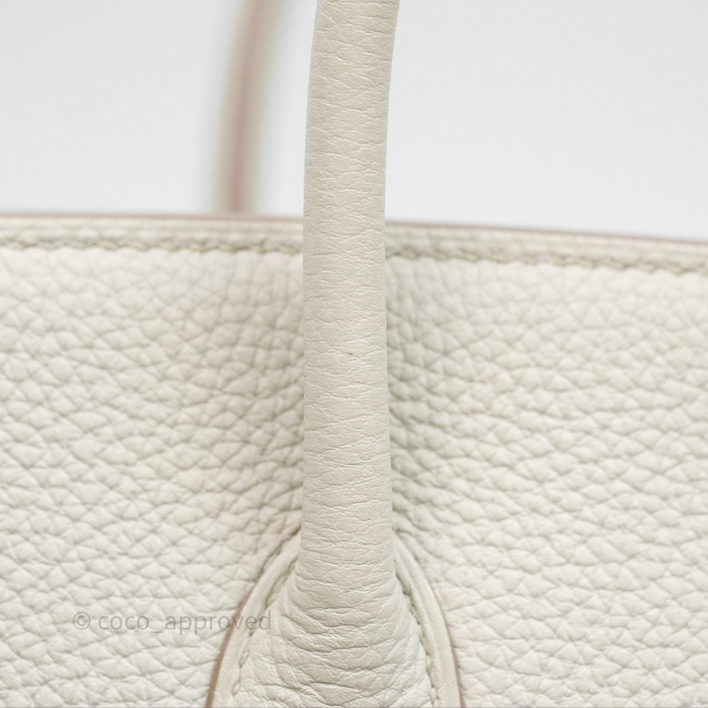 Hermès Birkin 25 Retourne Beton Togo Gold Hardware
