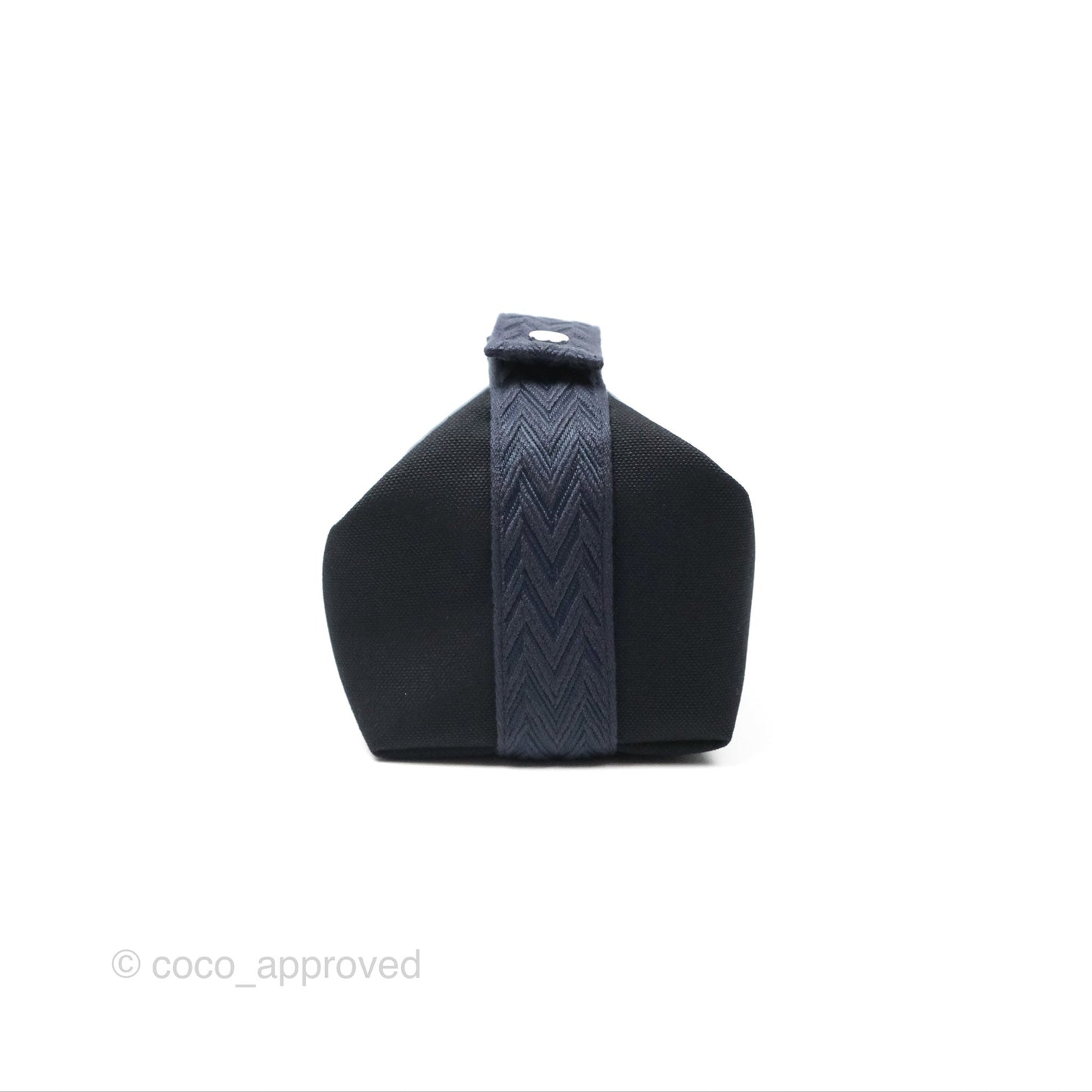 Hermès Small Bride-A-Brac Noir Bleu Nuit Canvas