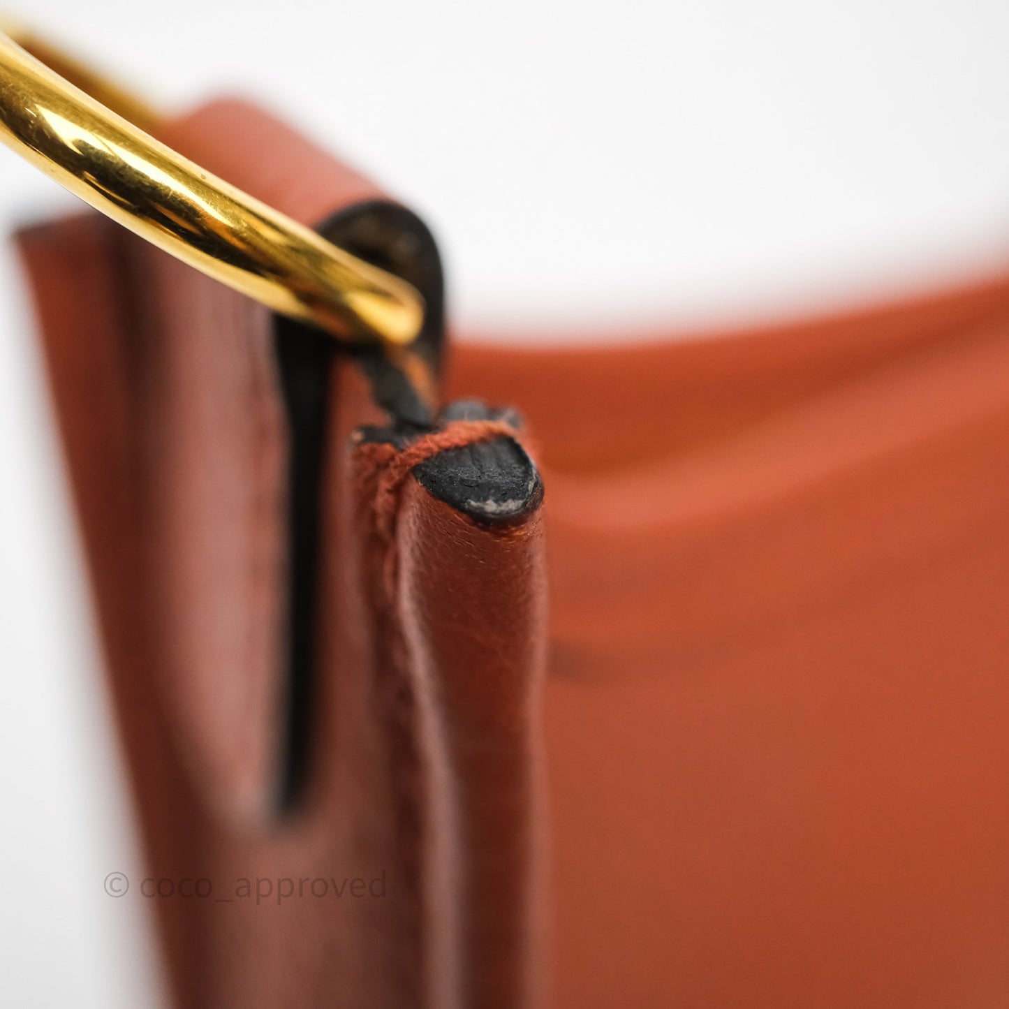 Hermès Mini Evelyne 16 Brick Clemence Gold Hardware