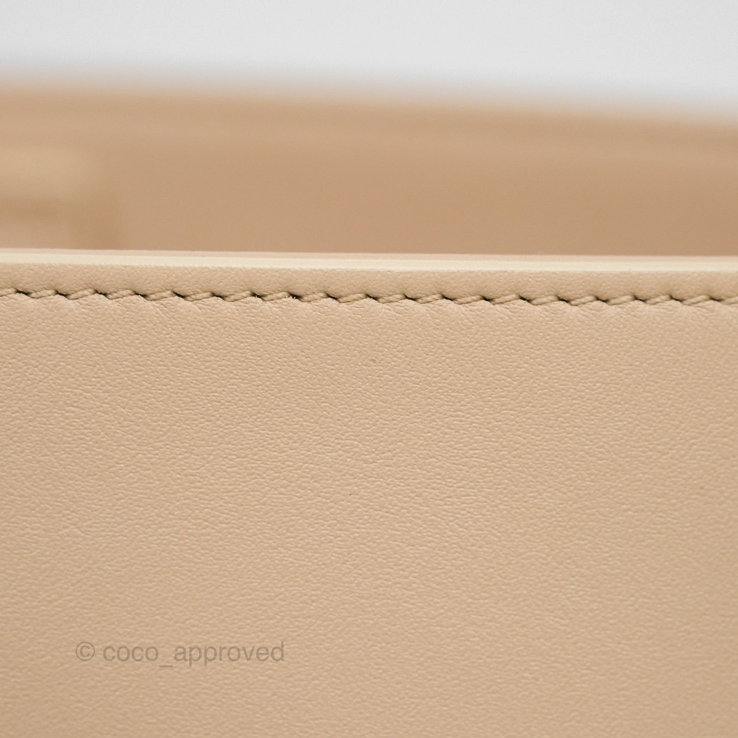 Celine Small Bucket Cuir Triomphe Calfskin Nude