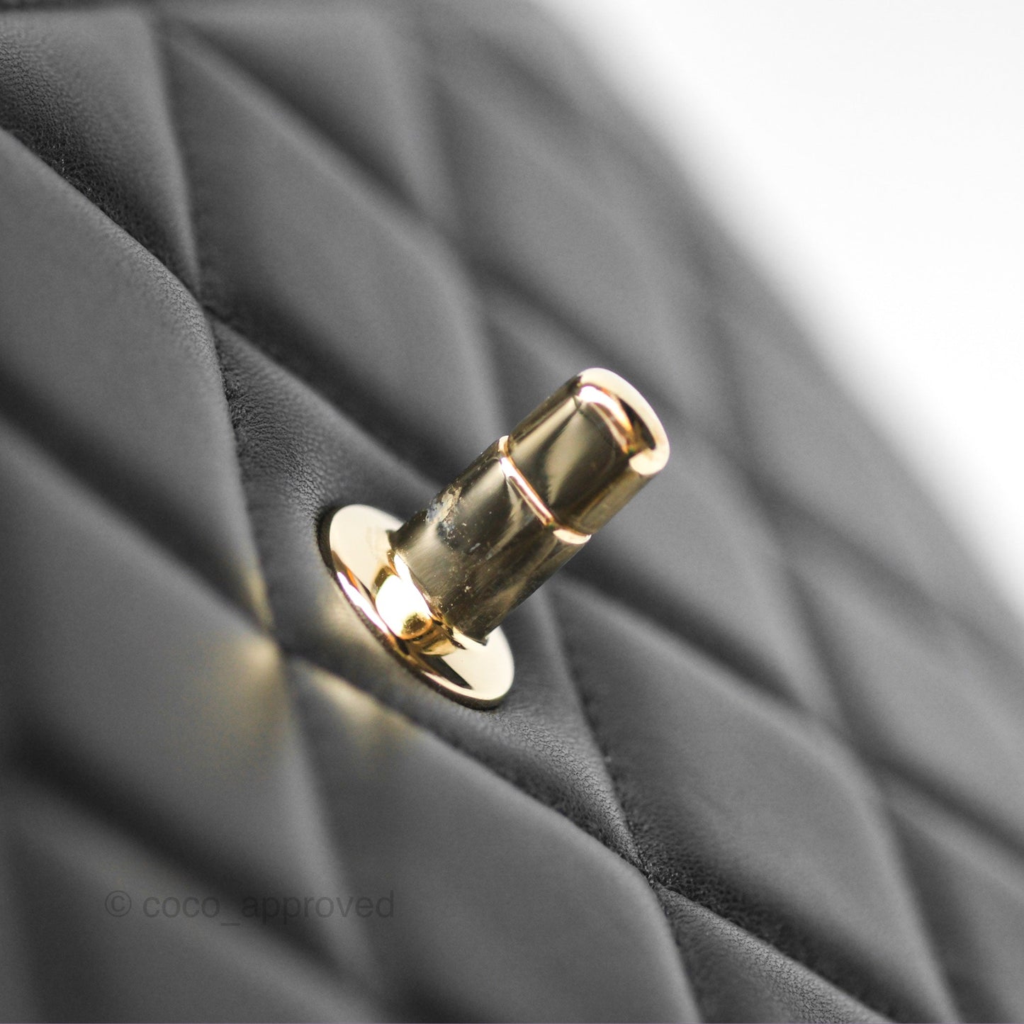 Chanel Trendy CC Flap Clutch Bag Black Lambskin Gold Hardware