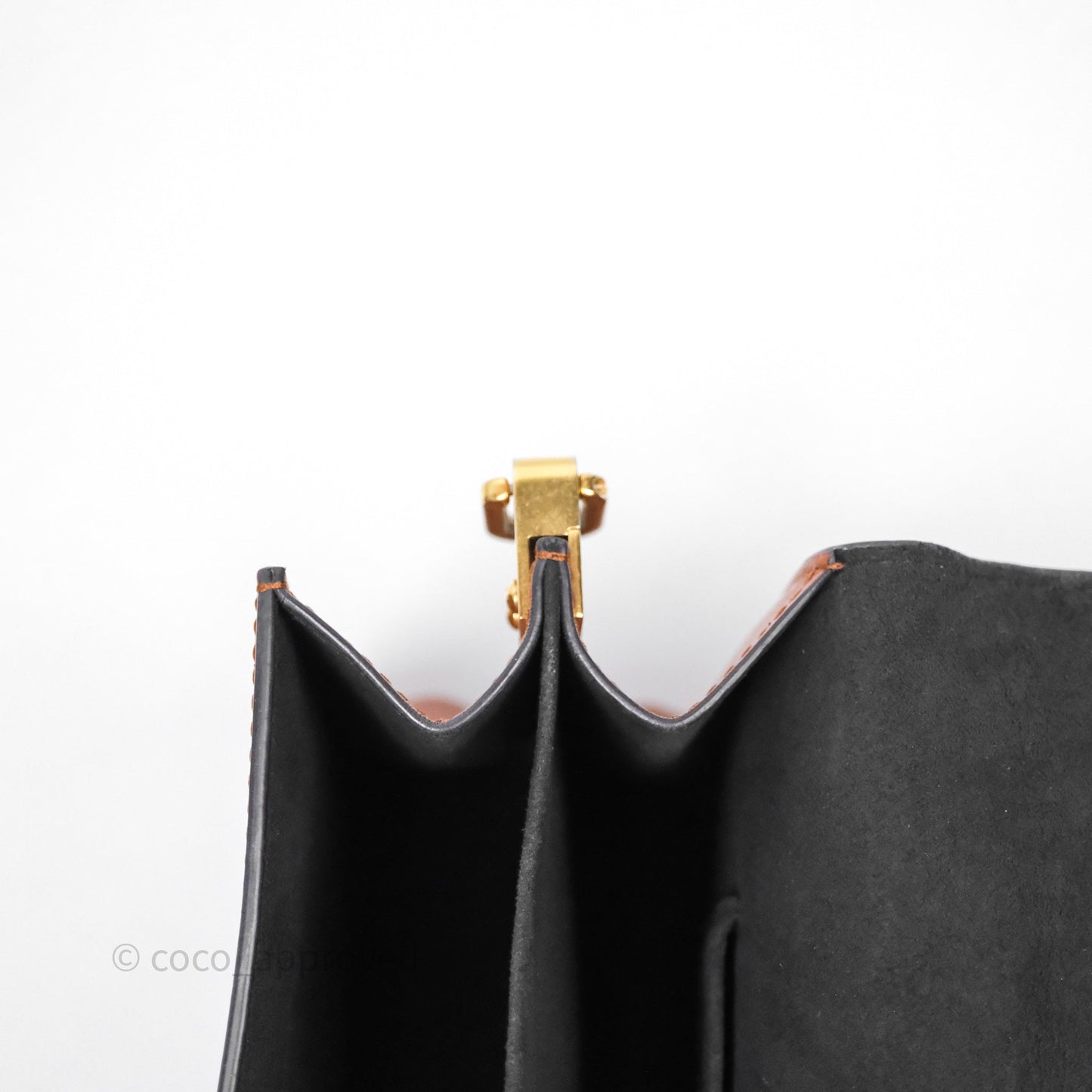 Louis Vuitton Mini Dauphine Monogram Tan Calfskin