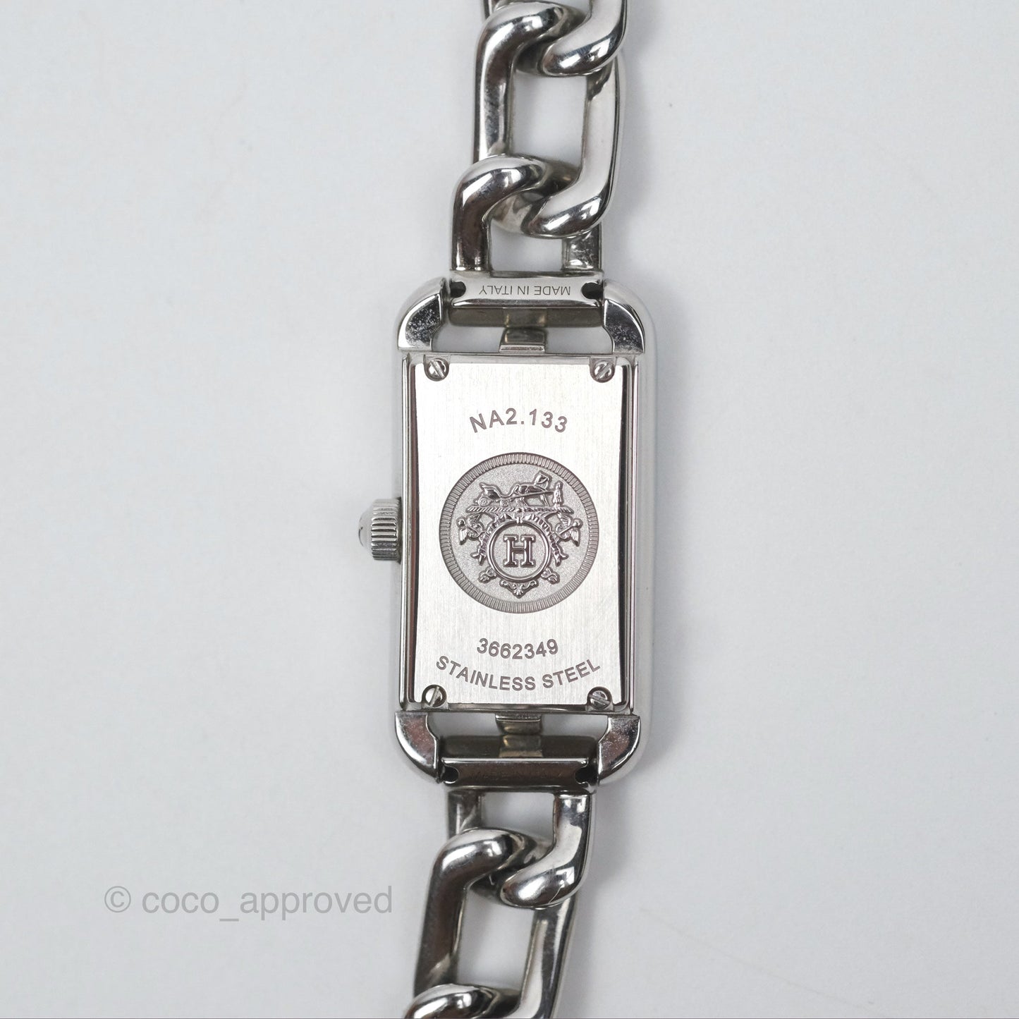 Hermès Nantucket Watch Diamonds Aventurine Dial Small Model 29 mm