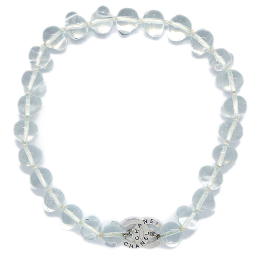 Chanel Pendant Necklace Clear 01P