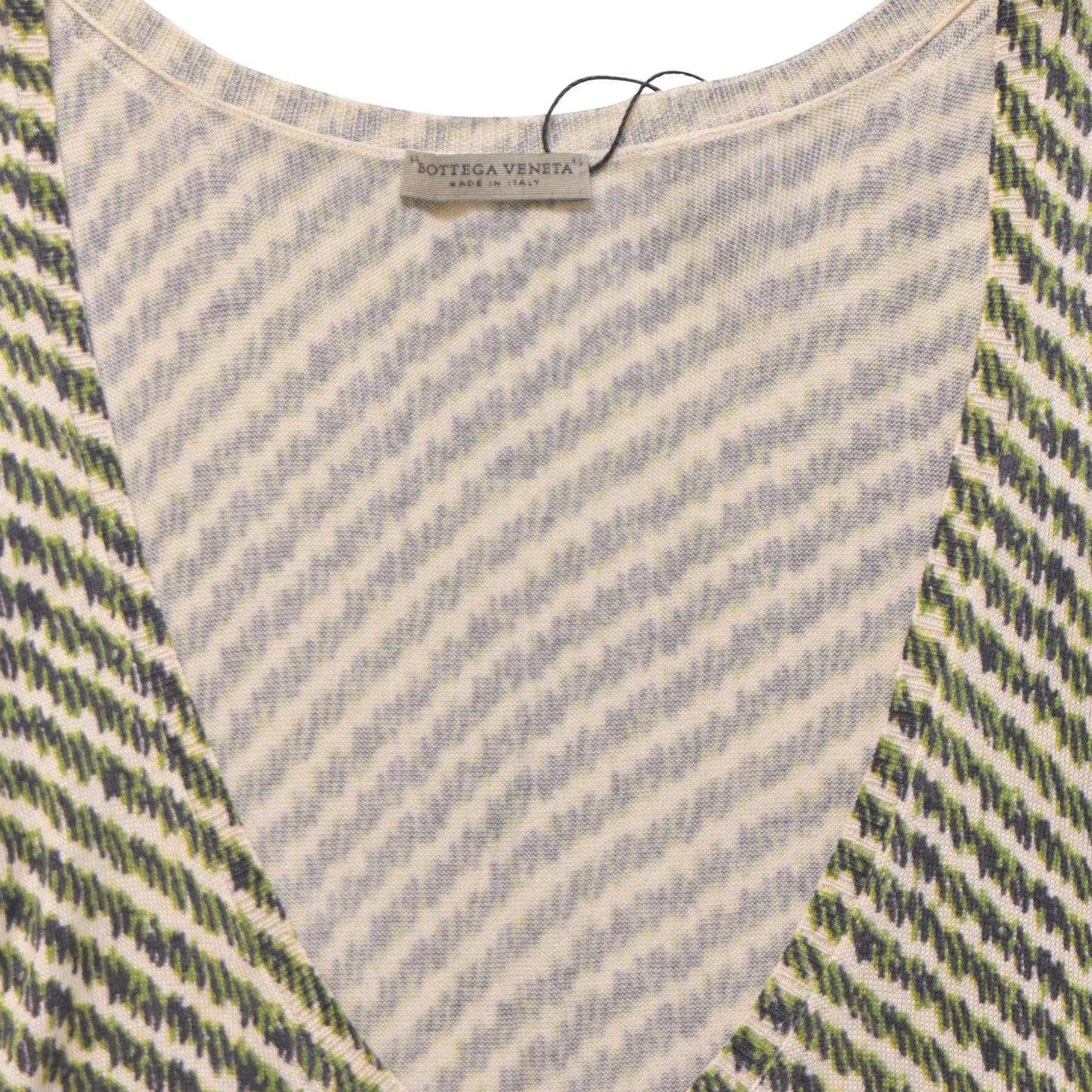 Luxury Bottega Veneta Stripe Printed Tank Top in Multicolor Silk