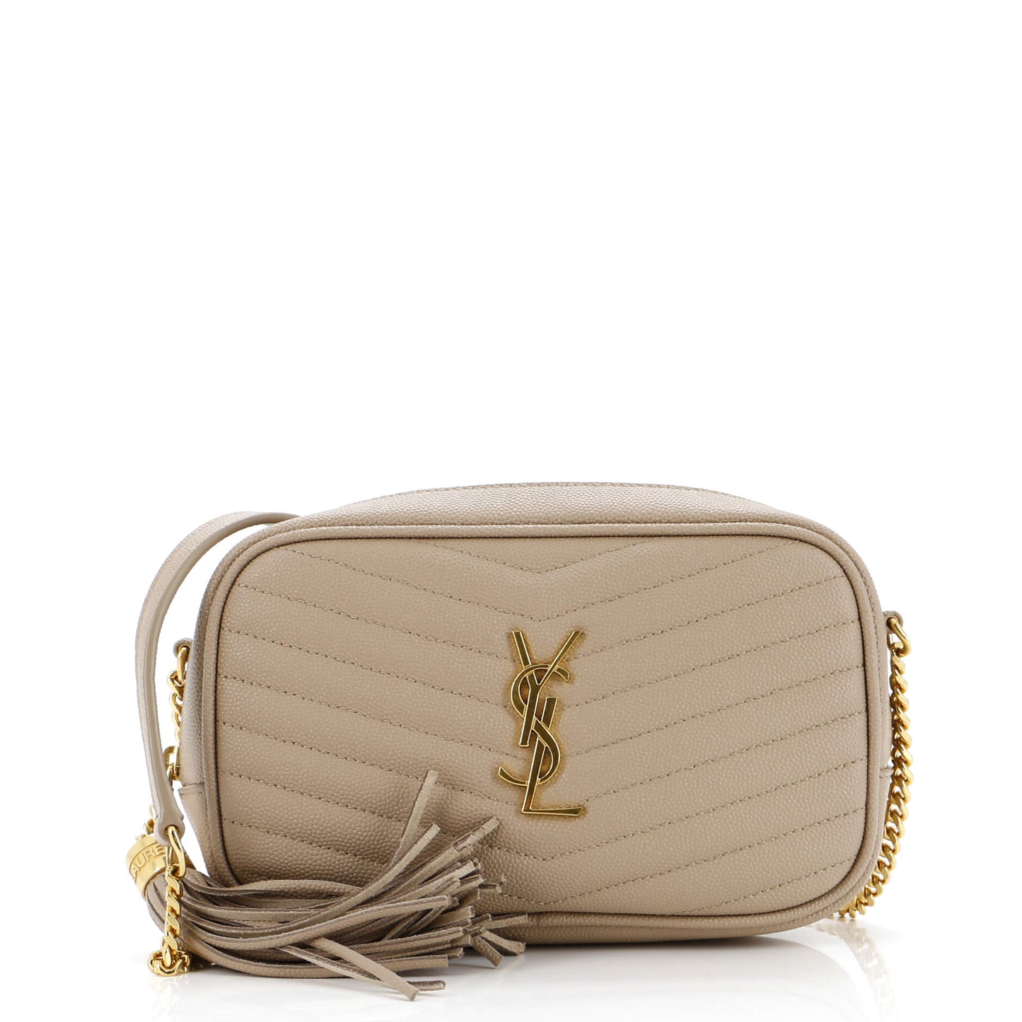 Luxury Saint Laurent Lou Camera Bag Matelasse Chevron Leather Mini
