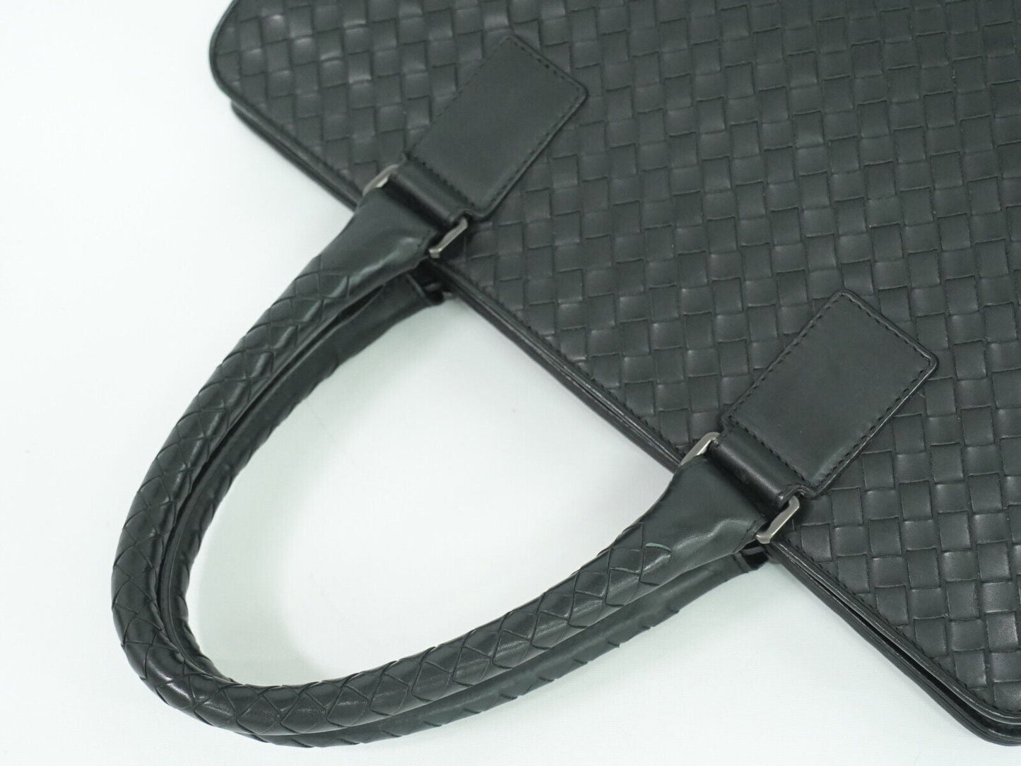 Luxury Bottega Veneta Intrecciato  Leather Briefcase Bag ()