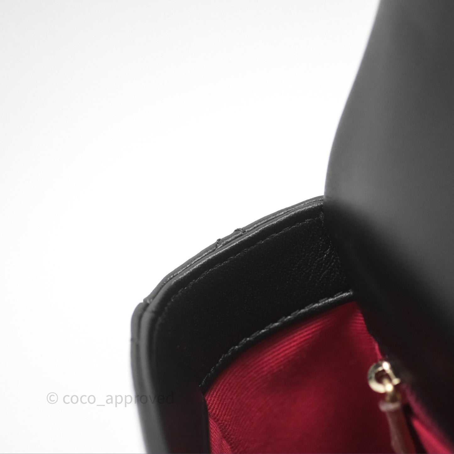 Chanel Quilted My Perfect Mini With Pearl Black Lambskin Gold Hardware 21K