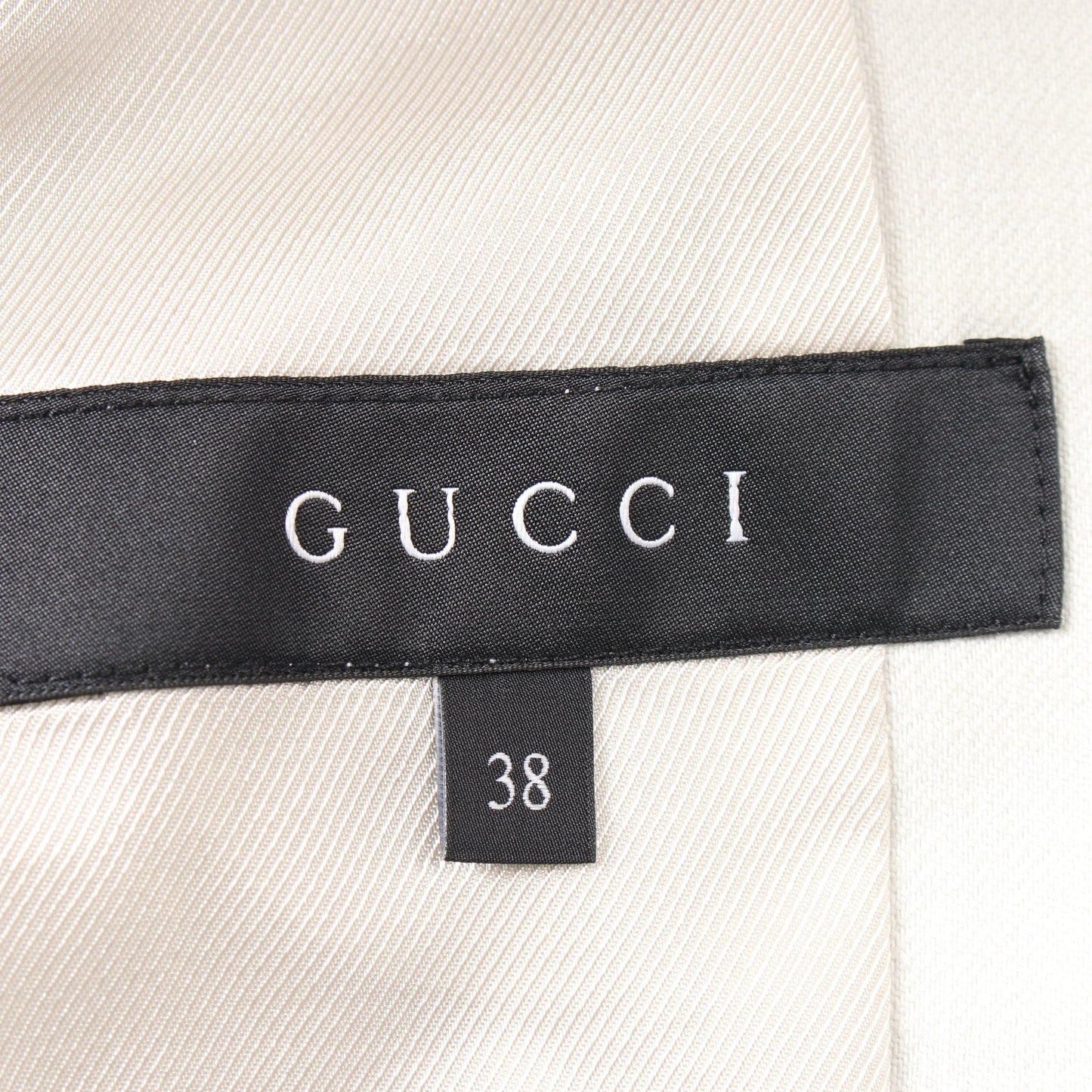 Luxury Gucci Trending 2025 Interlocking G Tailored jacket Linen Light gray