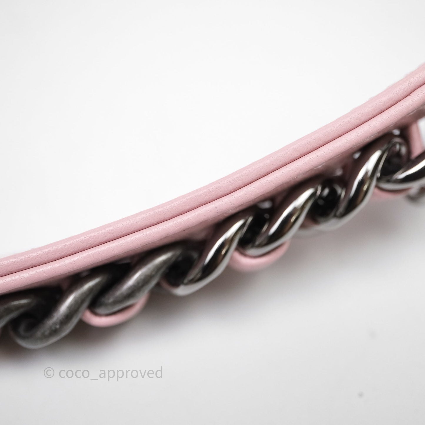 Chanel 19 Small Pink Lambskin Mixed Hardware