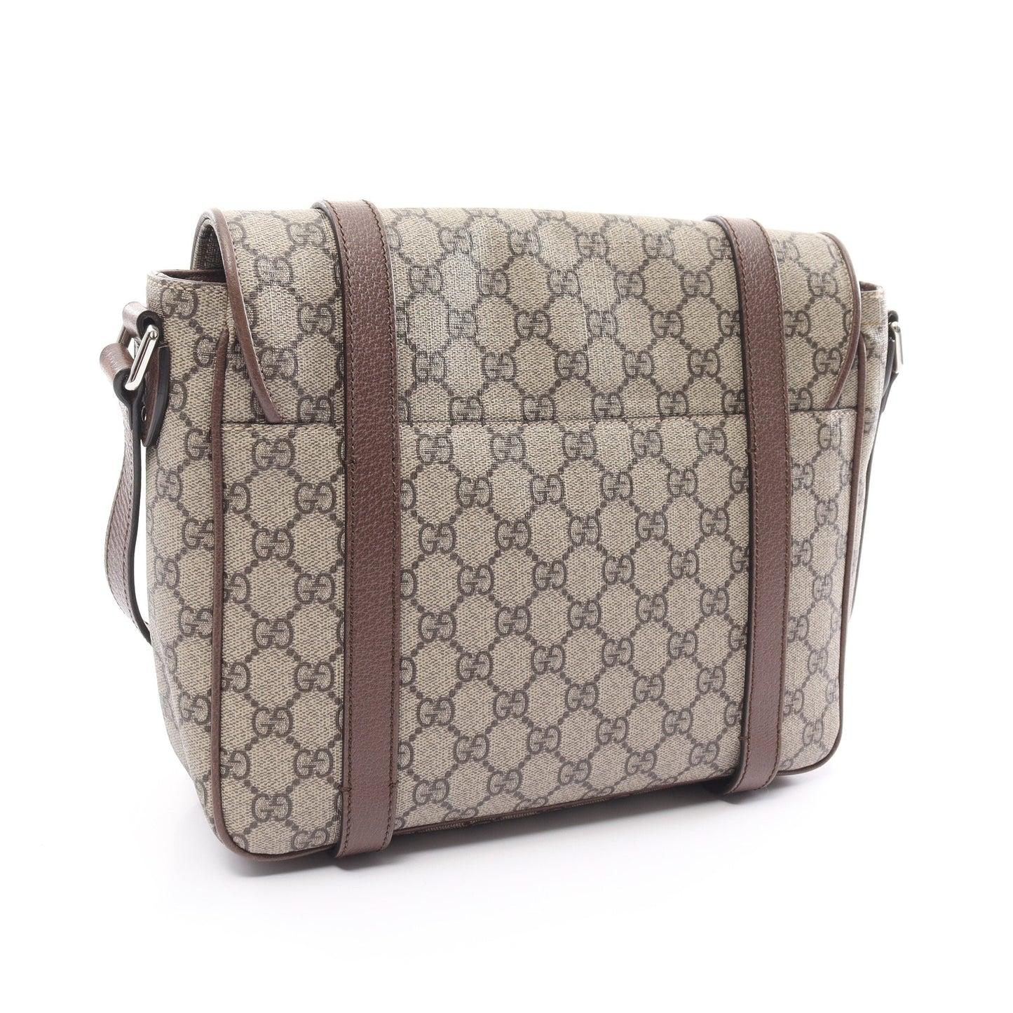 Luxury Gucci Trending 2025 GG Supreme Messenger Bag Shoulder bag PVC Leather Beige Brown