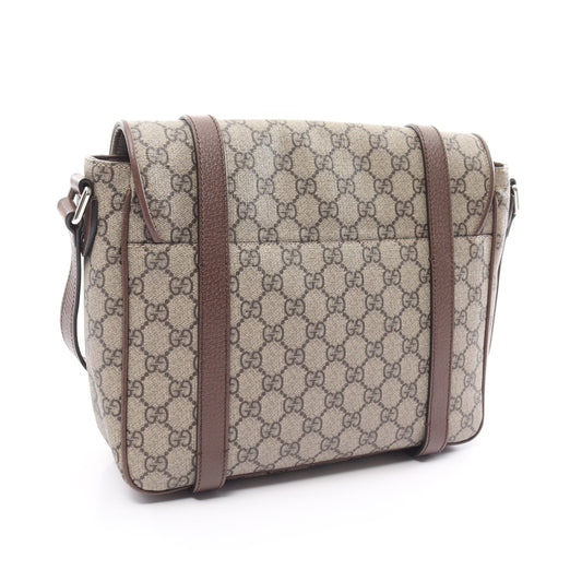 Luxury Gucci Trending 2025 GG Supreme Messenger Bag Shoulder bag PVC Leather Beige Brown